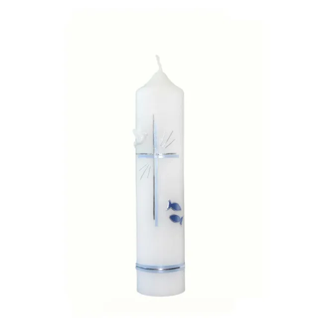 CERION TP 01 Patenkerze handverziert Geschenkkarton