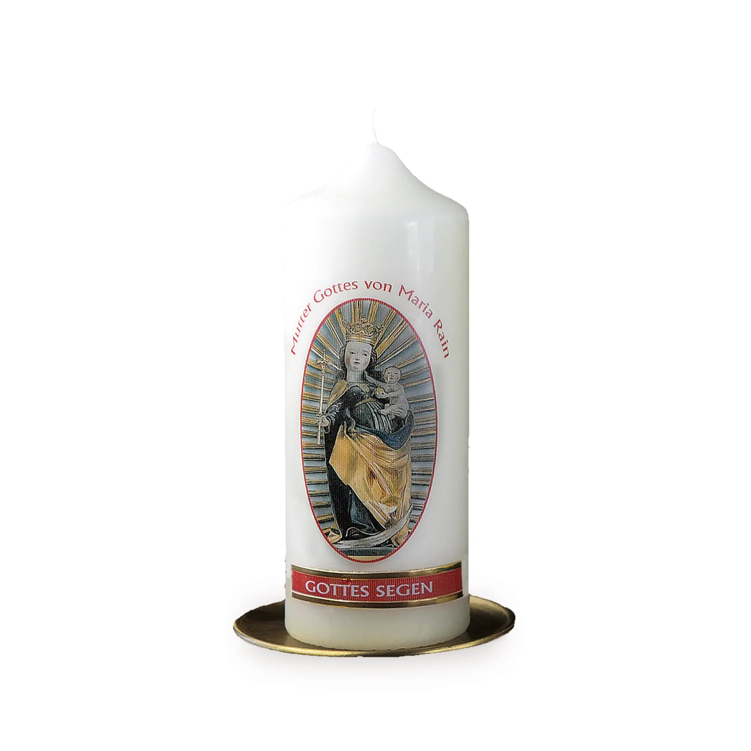 CERION Foto-Geschenkkerze Wachsborte