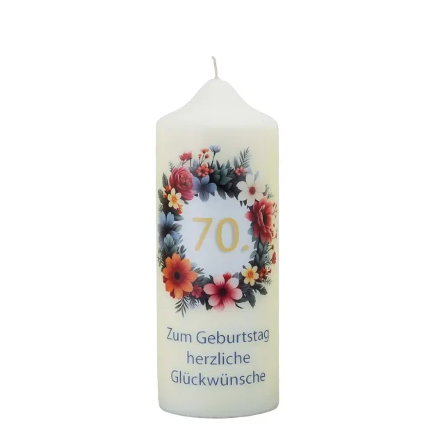 CERION G 15 Geschenkkerze 215x80 mm Thermodruck