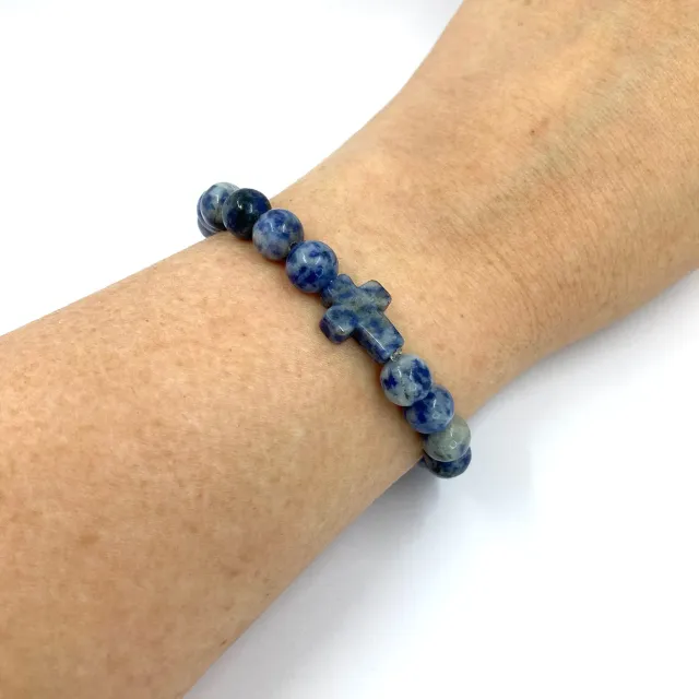 Rosenkränze Scheichelbauer Sodalith Armband Edelstein 18 cm