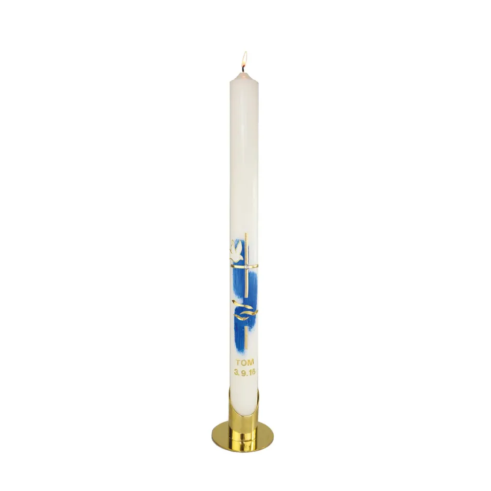CERION T 32 Taufkerze handverziert