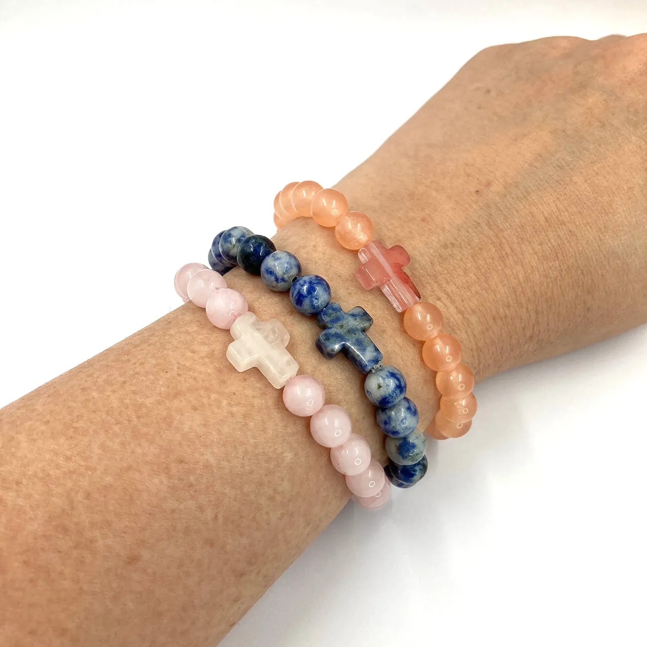 Rosenkränze Scheichelbauer Sodalith Armband Edelstein 18 cm