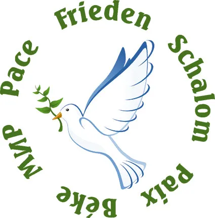 CERION Friedenskerze 160x60 mm Fotokerze rußarm
