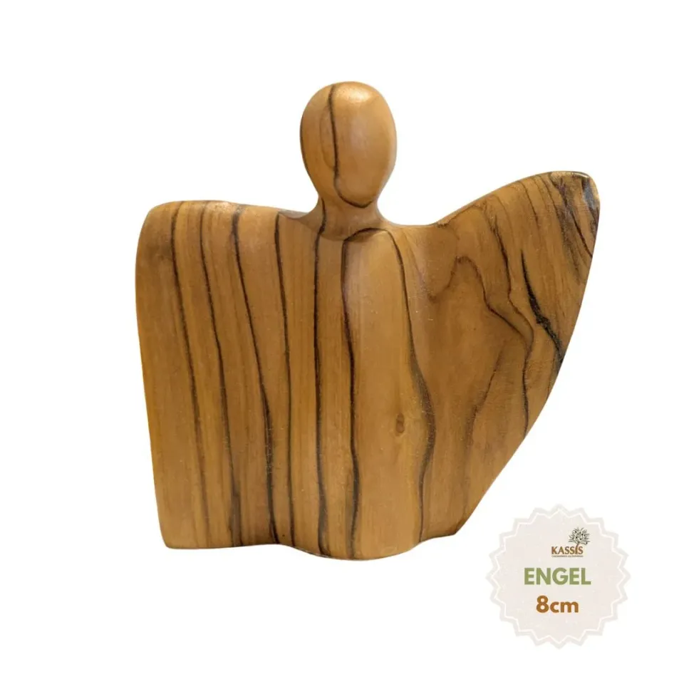 Kassis Engel Figur aus Olivenholz Bethlehem
