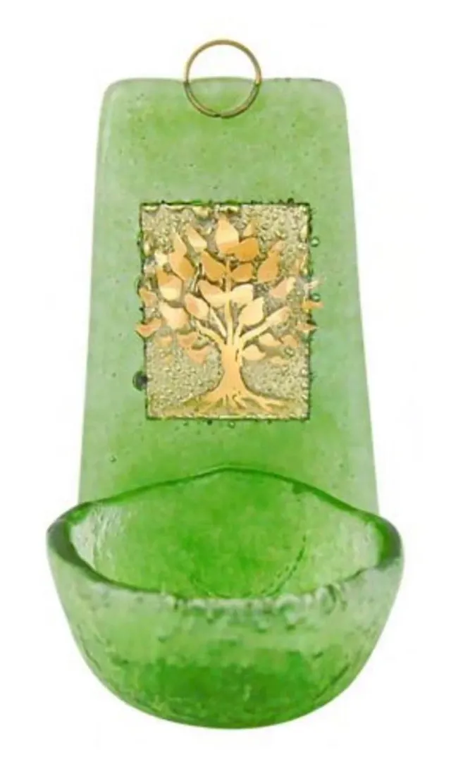 KVN Glas-Weihkessel 10x5,5cm handgefertigt