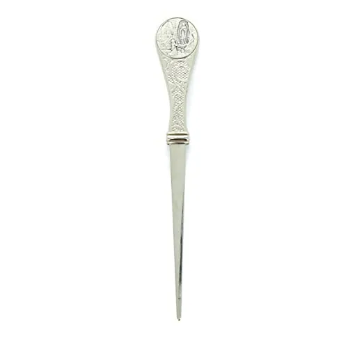 Palais du Rosaire Papierschneider Erscheinung Metall Brieföffner 17 cm