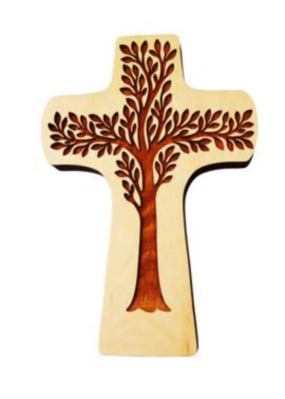 KVN Kreuz Holz Wandkreuz
