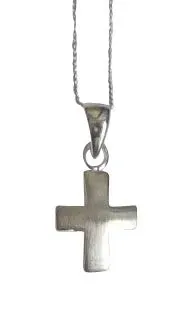 KVN Silberkreuzchen Halskette