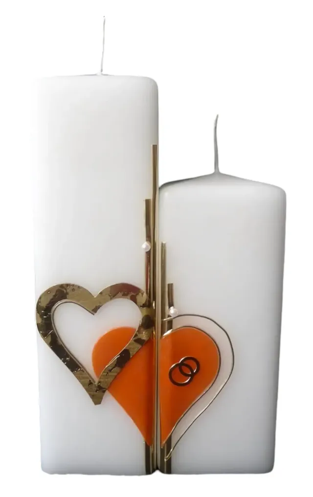 KVN Hochzeitskerze Brautkerze Traukerze