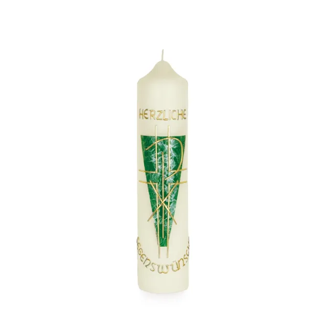 CERION PG 133 Priesterkerze 265x60 mm handverziert