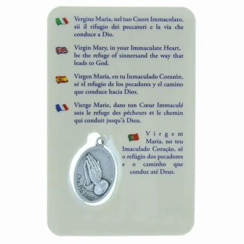 Palais du Rosaire Saint Charbel religiöses Bild mit Medaille Aluminium