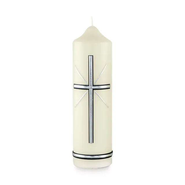 CERION SK 146 Sterbekerze 215x60 mm handverziert