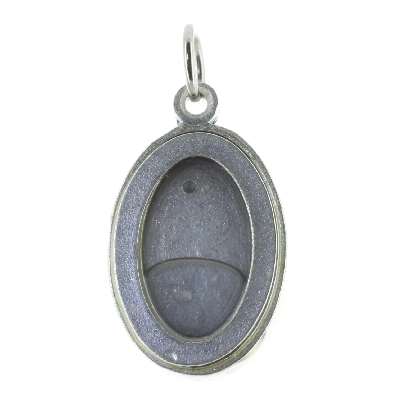 Palais du Rosaire Eau de Lourdes Medaille versilbert
