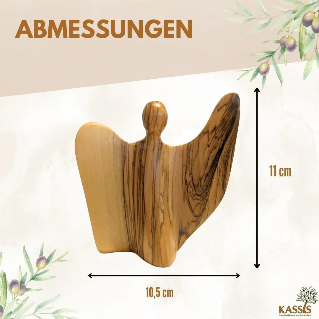 Kassis Engel Figur aus Olivenholz Bethlehem