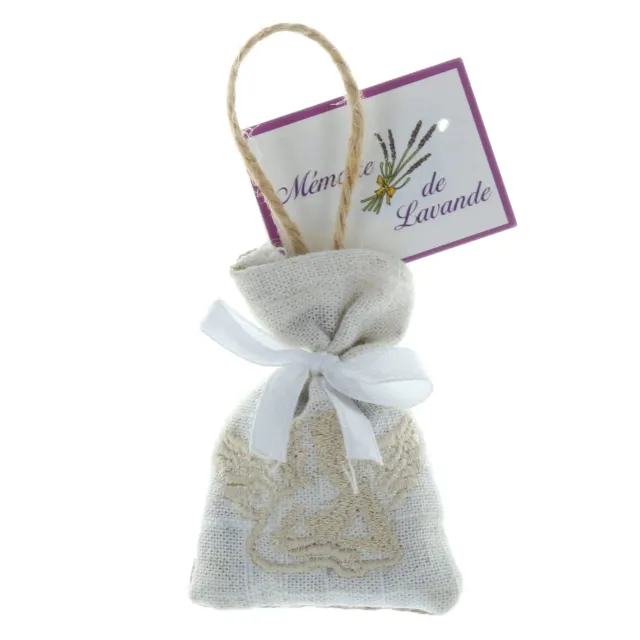 Palais du Rosaire Lavendelbeutel Engel gestickt Duftsäckchen 10 g