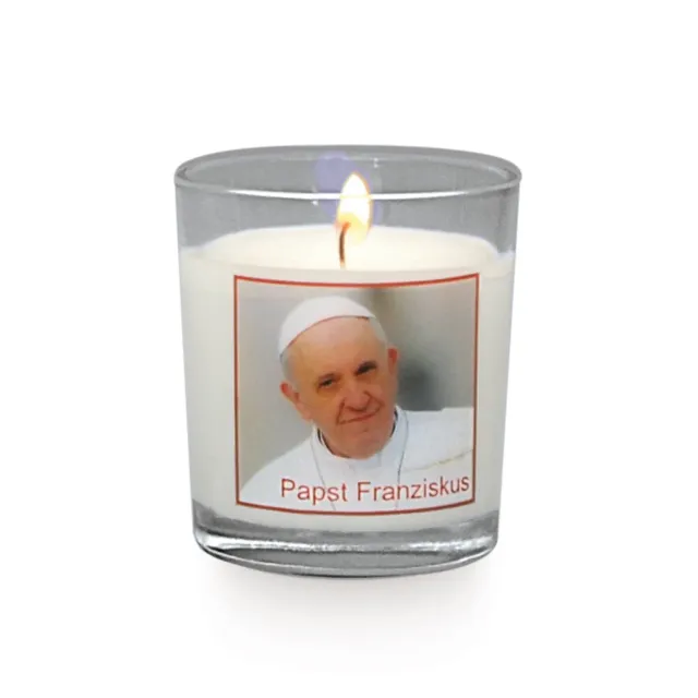 CERION Papstlicht im Glas handverziert