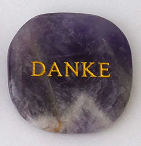 KVN Handschmeichler Amethyst „Danke“ ca. 4 cm