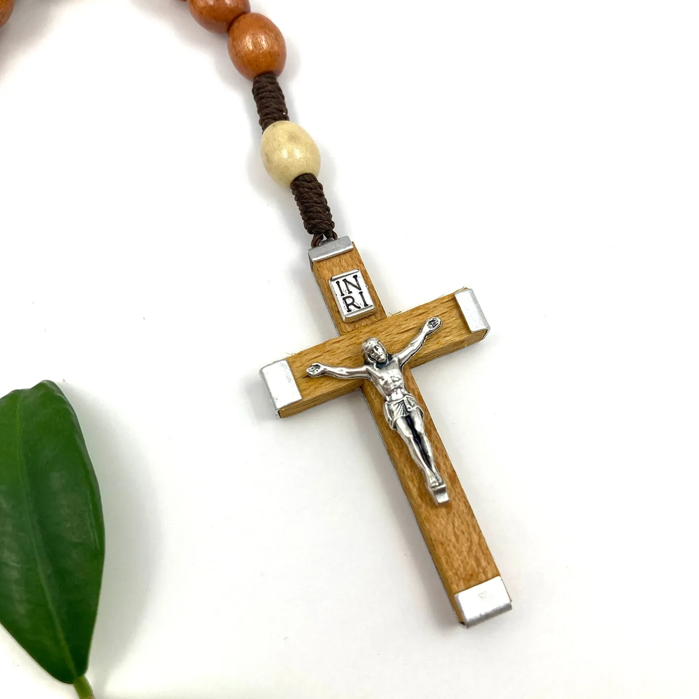 Rosenkränze Scheichelbauer Holz-Rosenkranz ovale Perlen