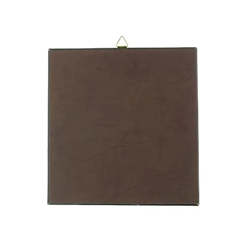 Palais du Rosaire Maria mit Kind Holzbild gold 11x11,7 cm