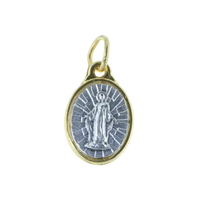 Palais du Rosaire Medaille Wundertätige Jungfrau goldfarben
