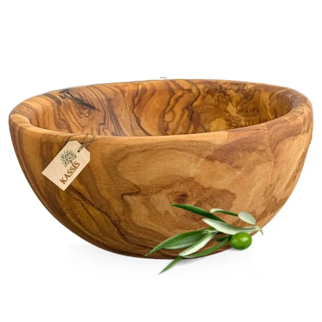 Kassis Olivenholz Schale 12 cm Servieren Deko