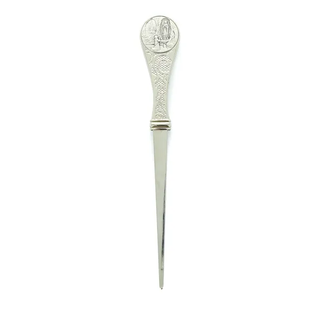 Palais du Rosaire Papierschneider Erscheinung Metall Brieföffner 17 cm