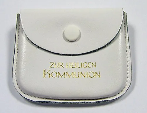 KVN MaMeMi Rosenkranz Etui Rindleder mit Text