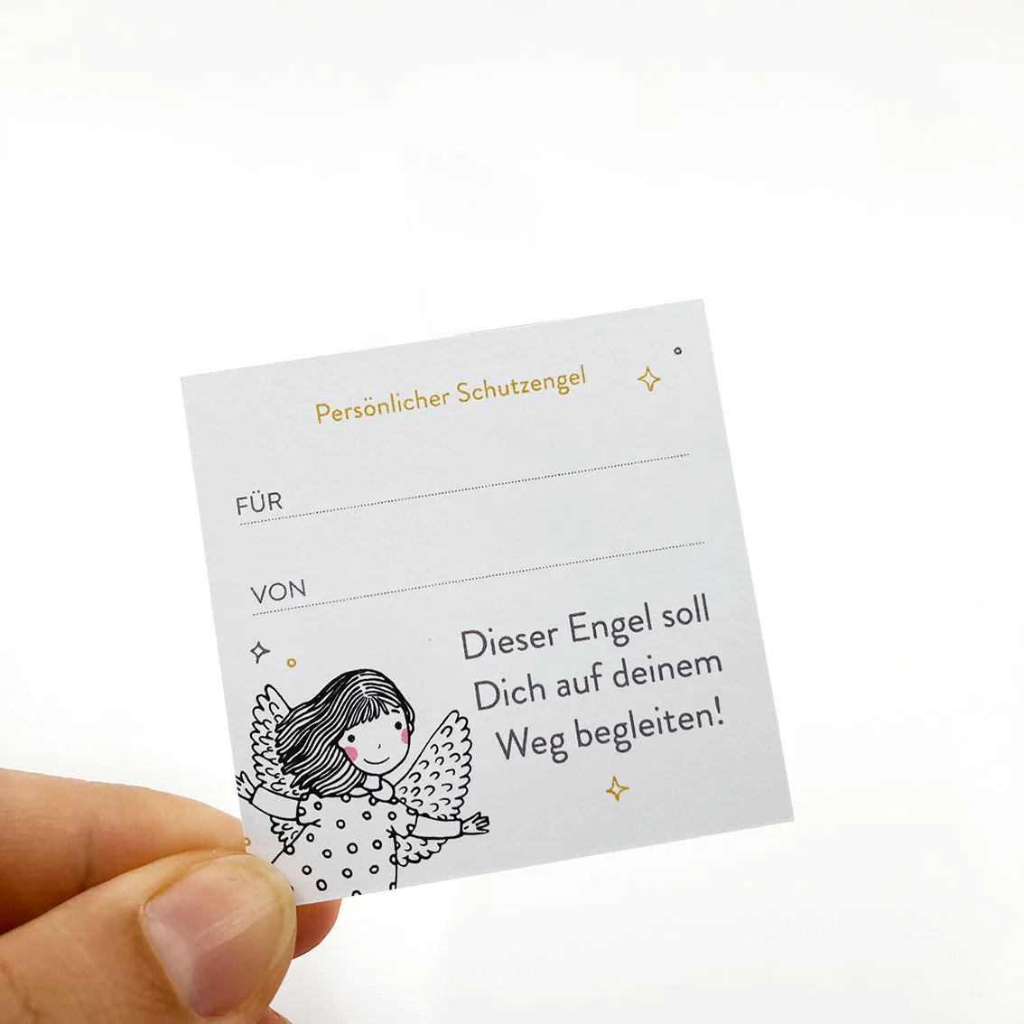 Scheichelbauer Kleiner Engel Handschmeichler Holzengel 6,5 cm natur