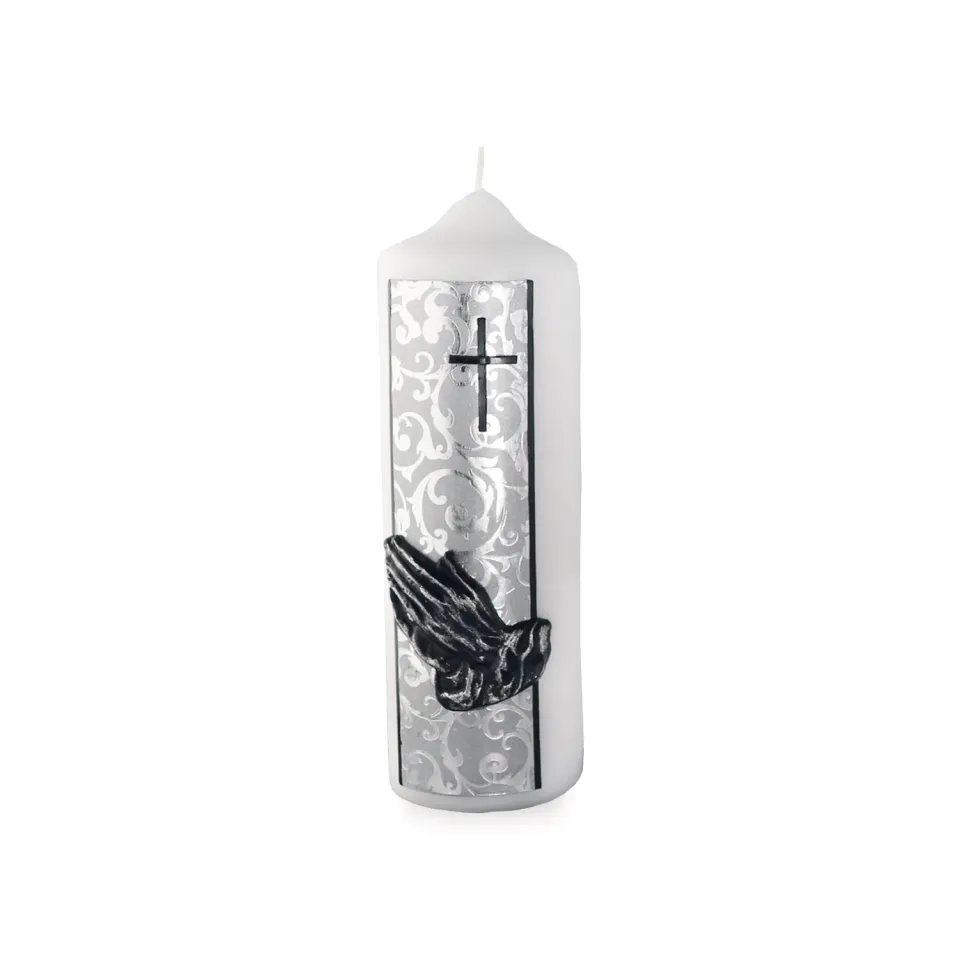 CERION SK 156 Sterbekerze 215x60 mm handverziert