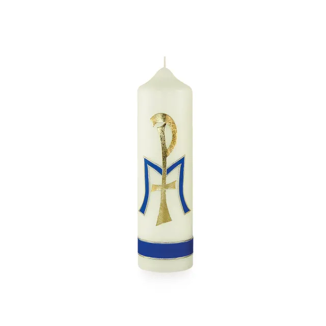 CERION M 13 Marientischkerze 265x80 mm handverziert