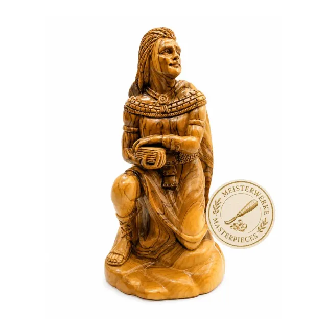 Kassis Geschenkartikel Nephi Son of Lehi Skulptur Olivenholz