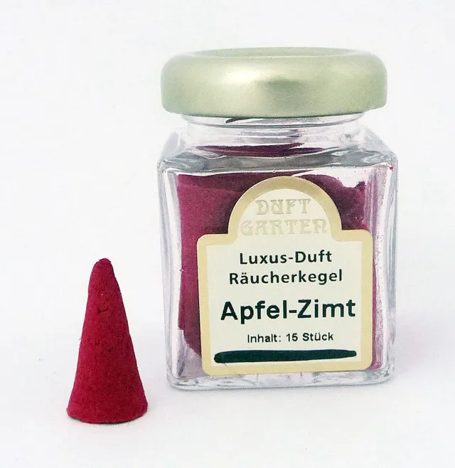KVN Räucher-Kegel im Glas 15 Stück