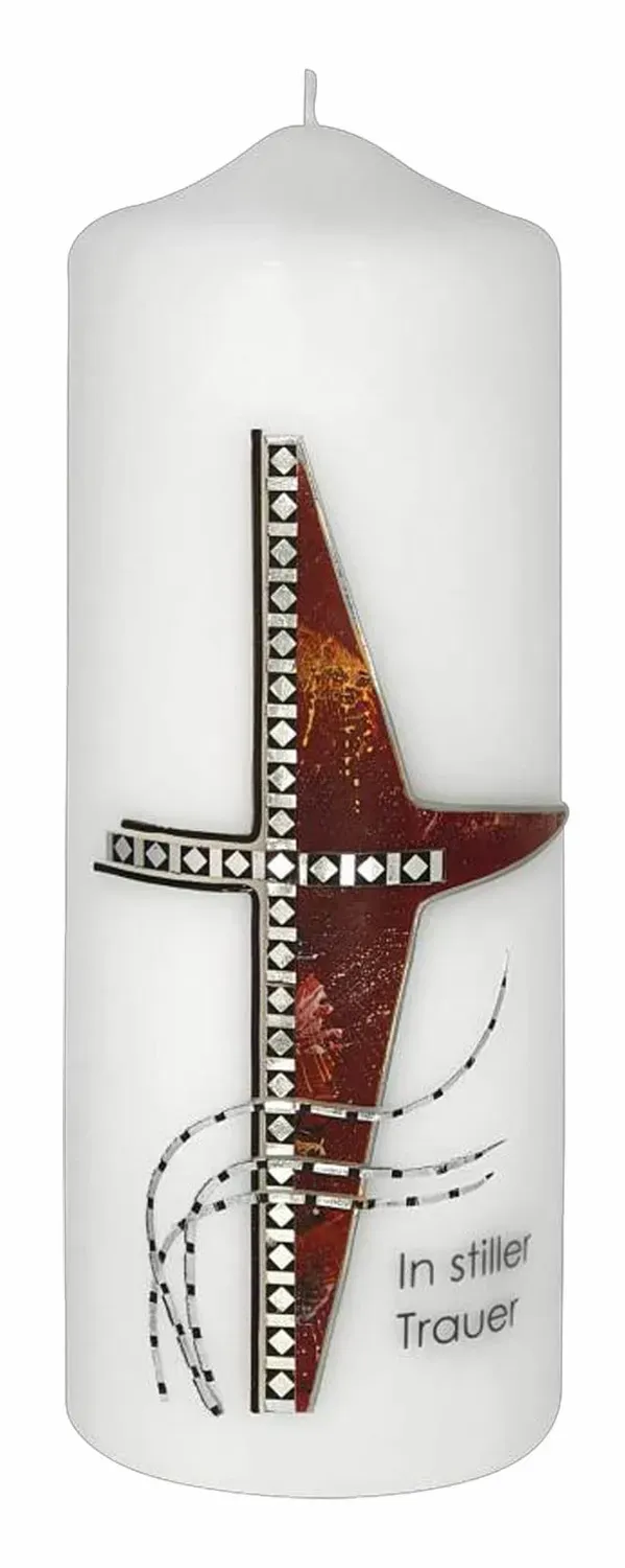 KVN Trauer-Kerze In stiller Trauer 220 x 80 mm