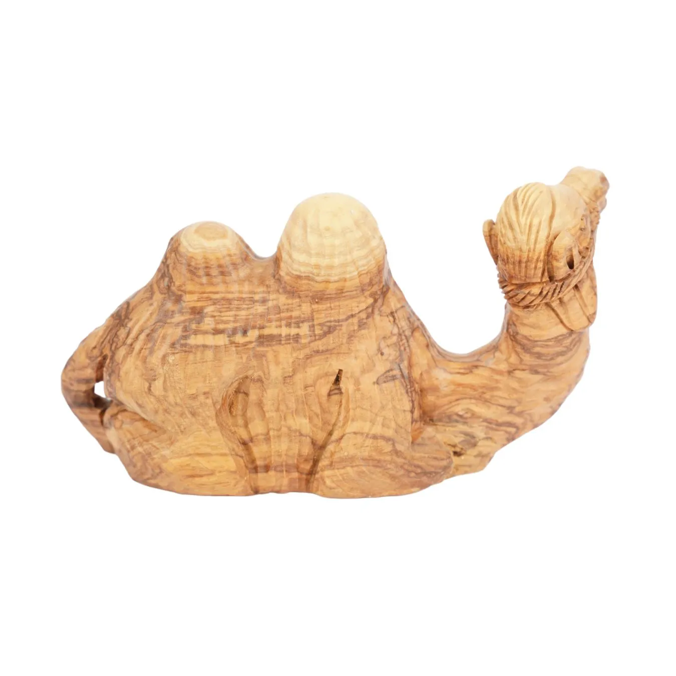 Kassis Geschenkartikel Kamel Krippenfigur 13 cm Olivenholz