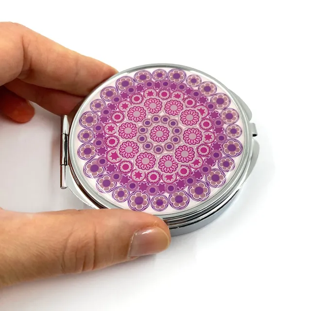 Scheichelbauer Rosenkranzdose rund 7 cm Schmuckdose