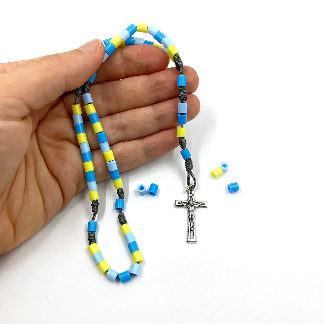 Scheichelbauer DIY Rosenkranz-Knüpf-Set Bastelset