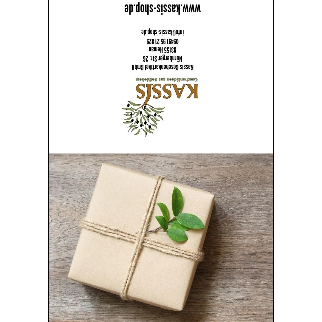 Kassis Geschenkartikel Grußkarte mit Nachricht