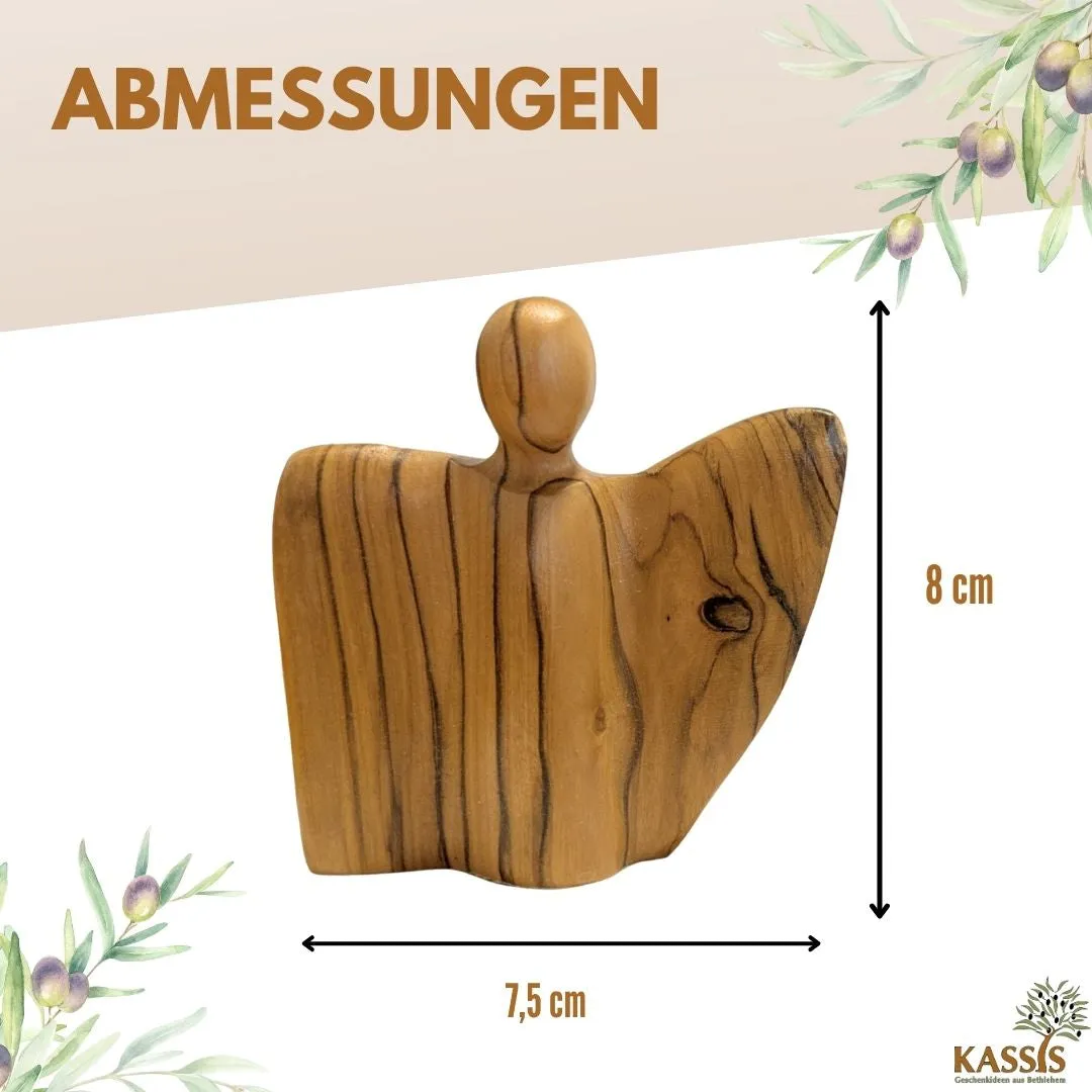 Kassis Engel Figur aus Olivenholz Bethlehem