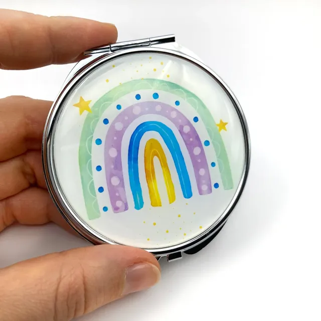 Scheichelbauer Regenbogen Schmuckdose Rosenkranz Ø 7 cm