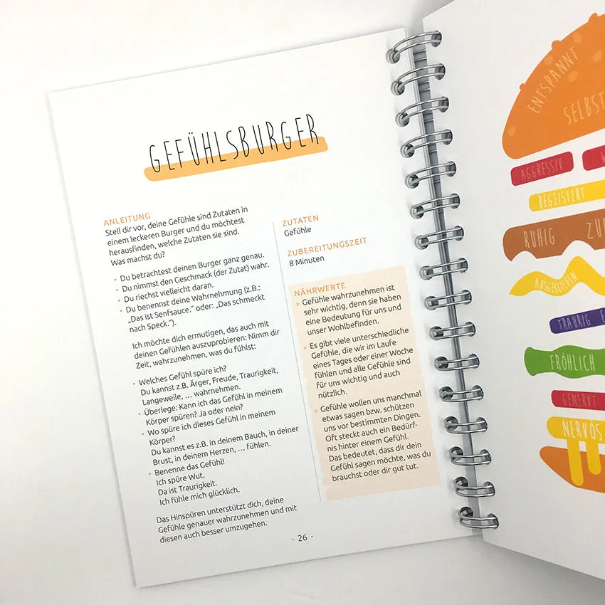 Rosenkranz-Shop Rezepte zum Wohlgefühl Buch A5 80 Seiten