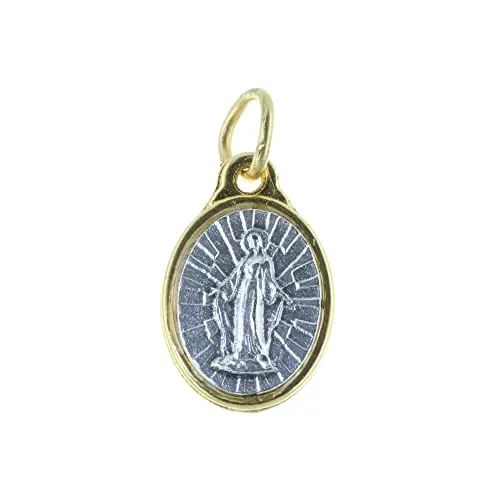 Palais du Rosaire Medaille Wundertätige Jungfrau goldfarben